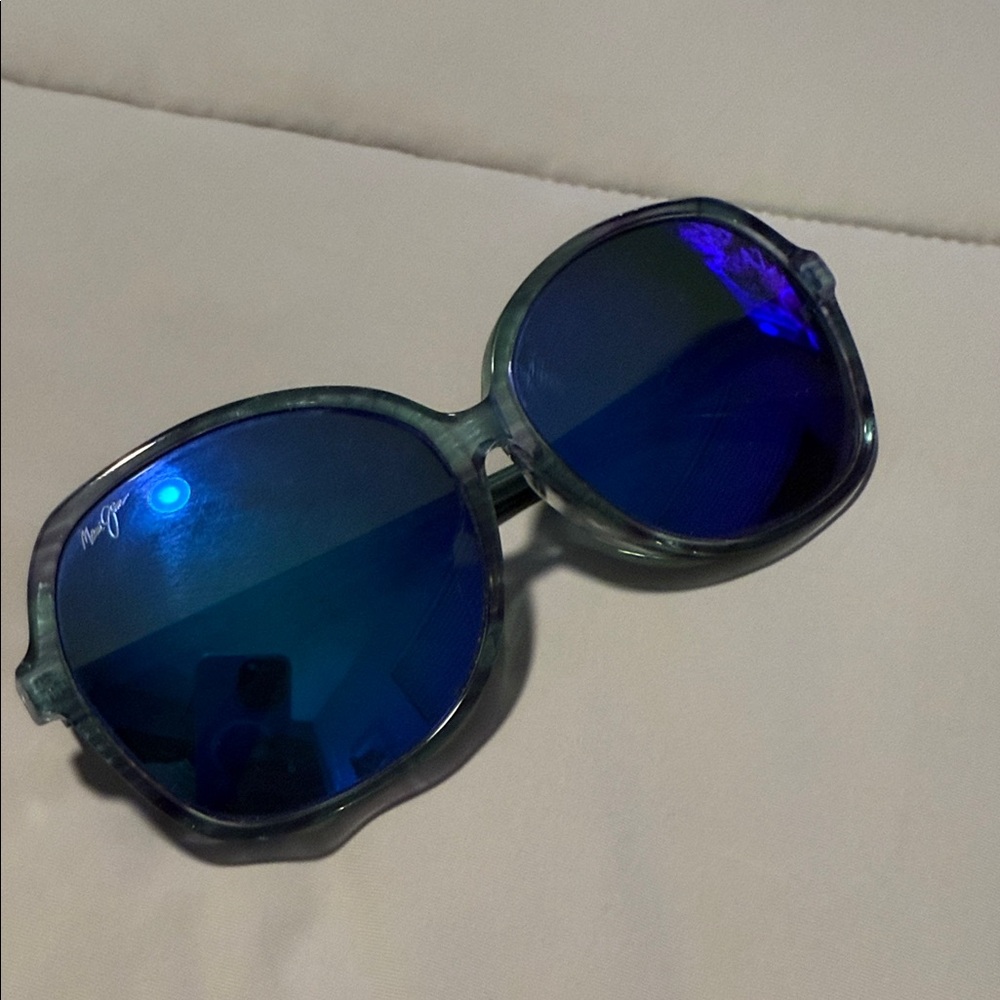 Maui Jim Blue and Green Sunglasses